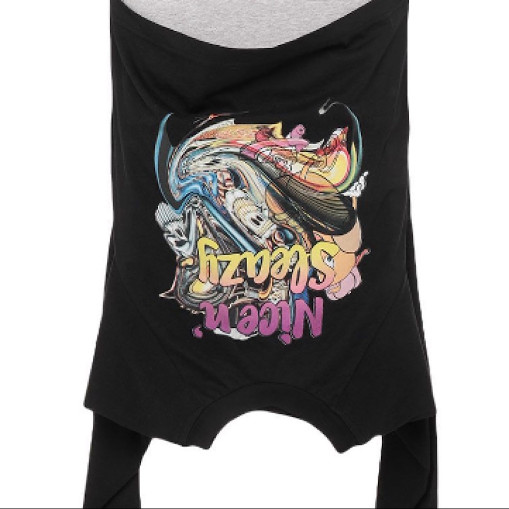 Jeremy Scott Eat The Rich Collection Graphic Dress - Picture 4 of 11